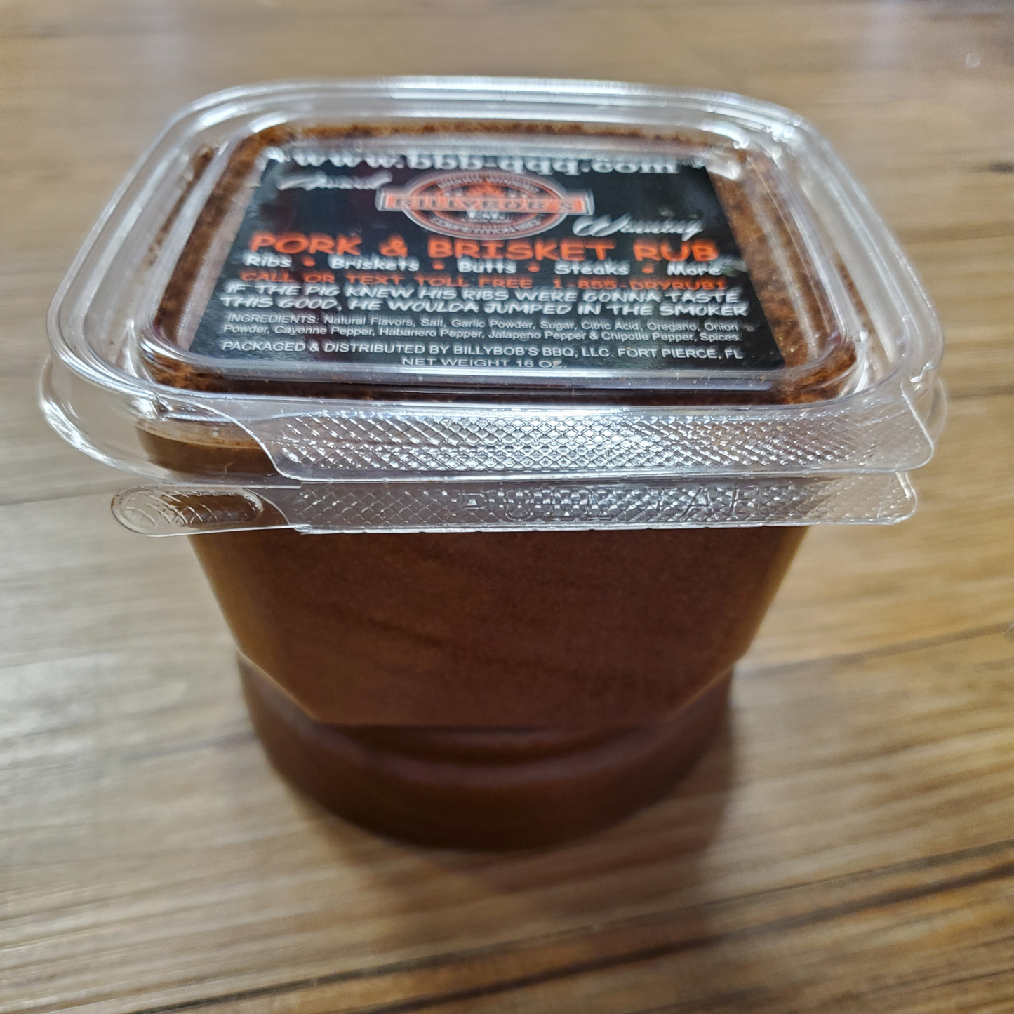 (BB2) 16-Ounce Pork and Brisket Rub